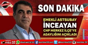 ERDAL İNCEAYAN CHP MERKEZ İLÇE’YE ADAYLIĞINI AÇIKLADI