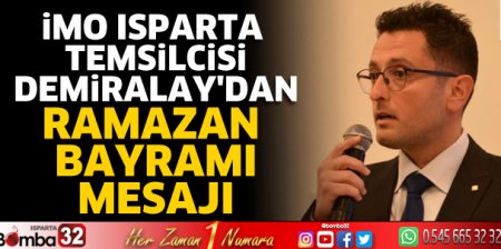 Erdem Demiralay'dan Ramazan Bayramı mesajı