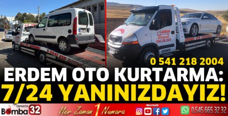 Erdem Oto Kurtarma 7/24 yanınızdayız!