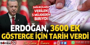 Erdoğan 3600 ek gösterge için tarih verdi