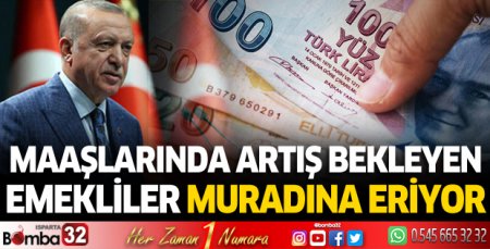 Erdoğan, maaşlarında artış bekleyen emekliler için talimatı verdi