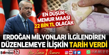 Erdoğan milyonlarca memuru ilgilendiren düzenlemeye ilişkin tarih verdi
