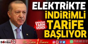 Erdoğan'dan elektrik faturası açıklaması! Tarih belli oldu