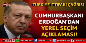 ERDOĞANDAN TÜRKİYE İTTİFAKI ÇAĞRISI