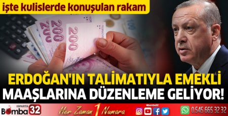 Erdoğan'ın talimatıyla emekli maaşlarına düzenleme geliyor