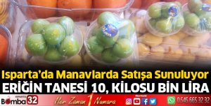 Eriğin tanesi 10 lira