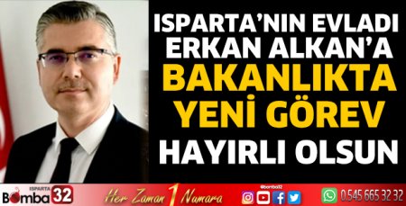 Erkan Alkan'a yeni görev