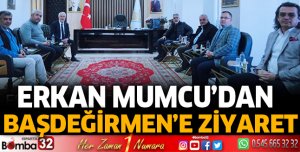 Erkan Mumcu'dan Başkan Başdeğirmen'e ziyaret