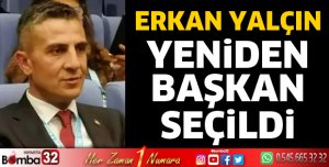 Erkan Yalçın yeniden başkan seçildi