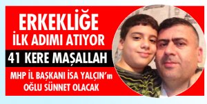 ERKEKLİĞE İLK ADIMI ATIYOR