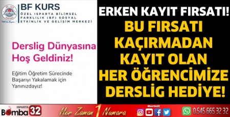 Erken kayıt fırsatı!