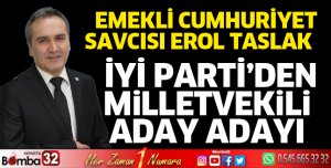 Erol Taslak Isparta'dan Milletvekili Aday Adayı