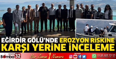 Erozyon riskine karşı yerinde inceleme 