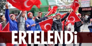 ERTELENDİ!