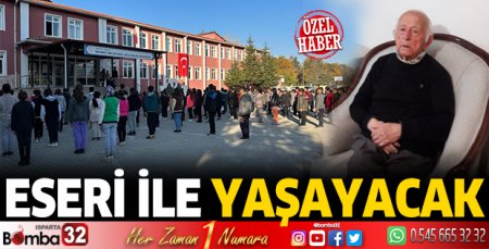 Eseri ile yaşayacak