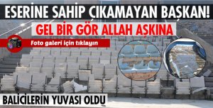 ESERİNLE ÖVÜN BAŞKAN!