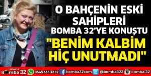 ESKİ BAHÇE SAHİPLERİNDEN TEPKİ