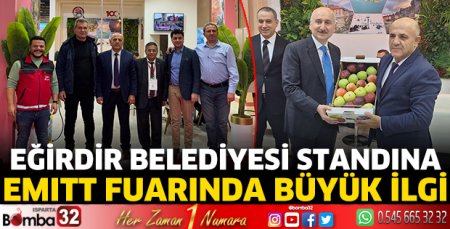 Eski Bakan Adil Karaismailoğlu Eğirdir standında