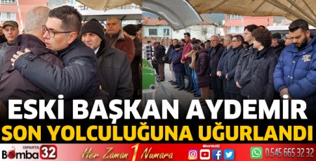 Eski başkan Aydemir, son yolculuğuna uğurlandı