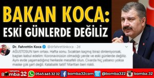 ESKİ GÜNLERDE DEĞİLİZ