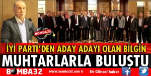 ESKİ MİLLETVEKİLİ ÖMER BİLGİN İYİ PARTİ'DEN BELEDİYE BAŞKAN ADAY ADAYI