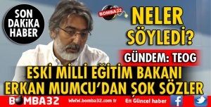 ESKİ MİLLİ EĞİTİM BAKANI TELEVİZYONDA EĞİTİM İLE İLGİLİ KONUŞTU