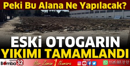 Eski otogar yıkıldı