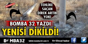 ESKİSİ SÖKÜP, YENİSİNİ DİKTİLER