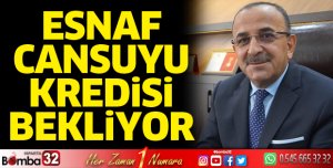 Esnaf cansuyu kredisi bekliyor