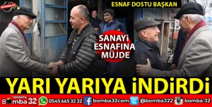 ESNAF DOSTU BAŞKAN'A İLGİ BÜYÜK