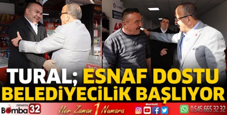 Esnaf dostu belediyecilik başlıyor 
