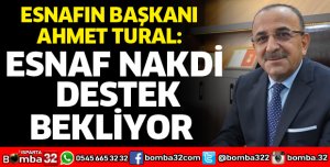 ESNAF NAKDİ DESTEK BEKLİYOR  