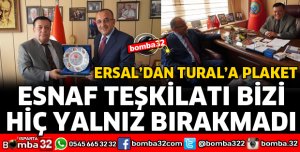 ESNAF TEŞKİLATI BİZİ HİÇ YALNIZ BIRAKMADI
