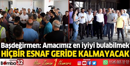 Esnaf yeni otogar alanını gezdi