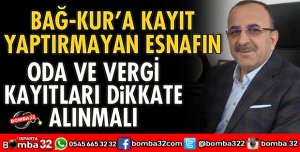 ESNAF YENİ YASAL DÜZENLEMEYİ BEKLİYOR