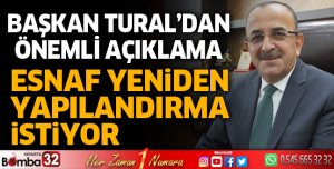 Esnaf yeniden yapılandırma istiyor