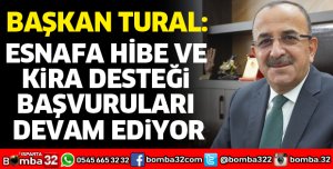 ESNAFA HİBE VE KİRA DESTEĞİ BAŞVURULARI DEVAM EDİYOR