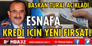 ESNAFA SIFIR FAİZLİ KREDİ İÇİN YENİ FIRSAT
