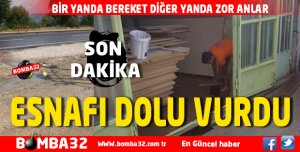 ESNAFI DOLU VURDU !
