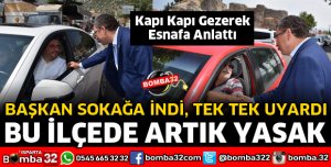 ESNAFI İÇİN ESNAFI UYARDI