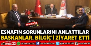 ESNAFIN SORUNLARINI ANLATTILAR