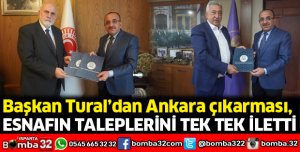 Esnafın taleplerini tek tek iletti