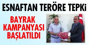 ESNAFTAN TERÖRE TEPKİ
