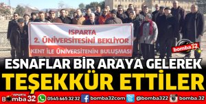 ESNAFTAN TEŞEKKÜR