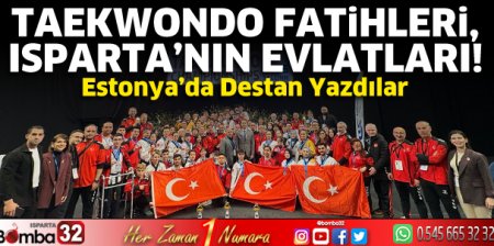 Estonya’da destan yazdılar