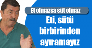 ET OLMAZSA SÜT ALMAZ