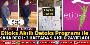 Etioks Akıllı Detoks Programı ile sağlıklı zayıflayın