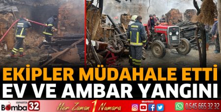 Ev ve ambar yangını