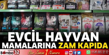 Evcil hayvan mamalarınaa zam kapıda
