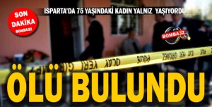 Evinde ölü bulundu